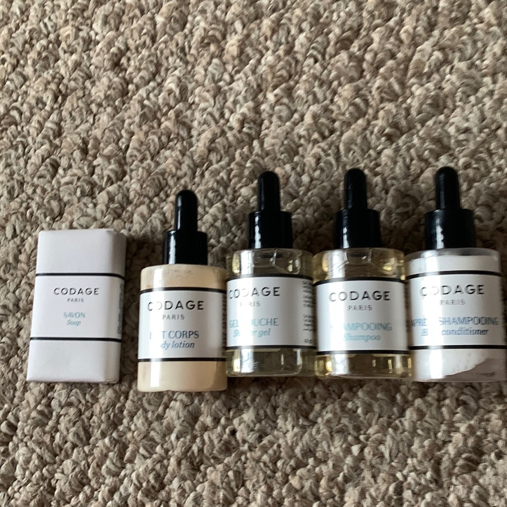 5 piece travel set